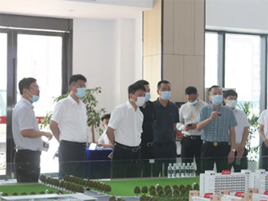 如东县委副书记张兴国一行莅临如东万洋众创城考察