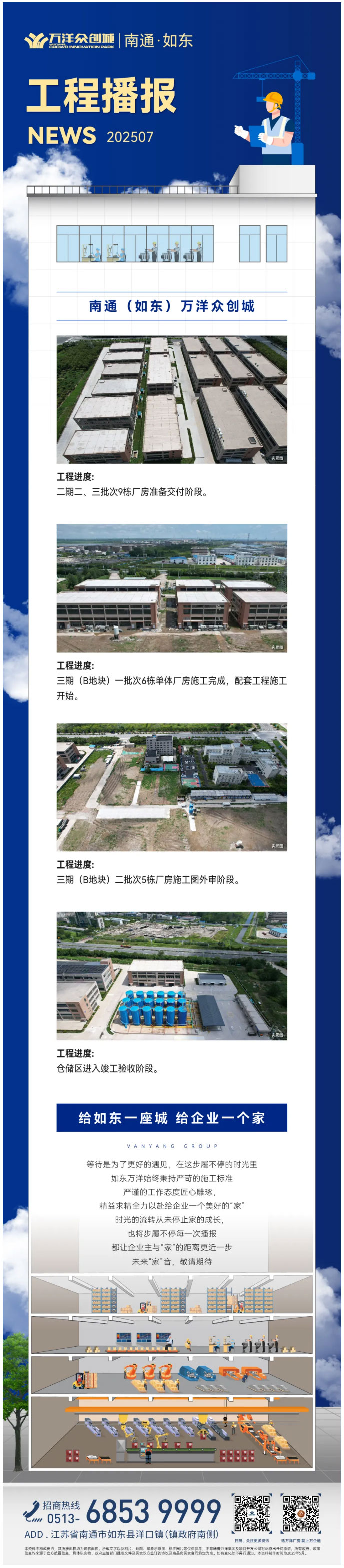如东万洋众创城 | 5月工程进度播报